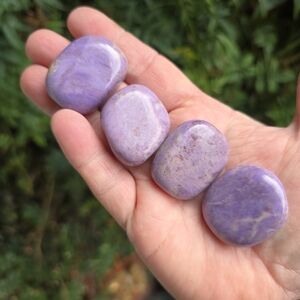 Lavender Jade Tumble From Turkey